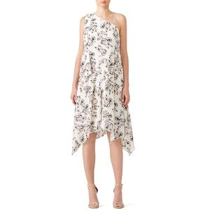 ELLIATT Floral Song Shift Asymmetric Dress